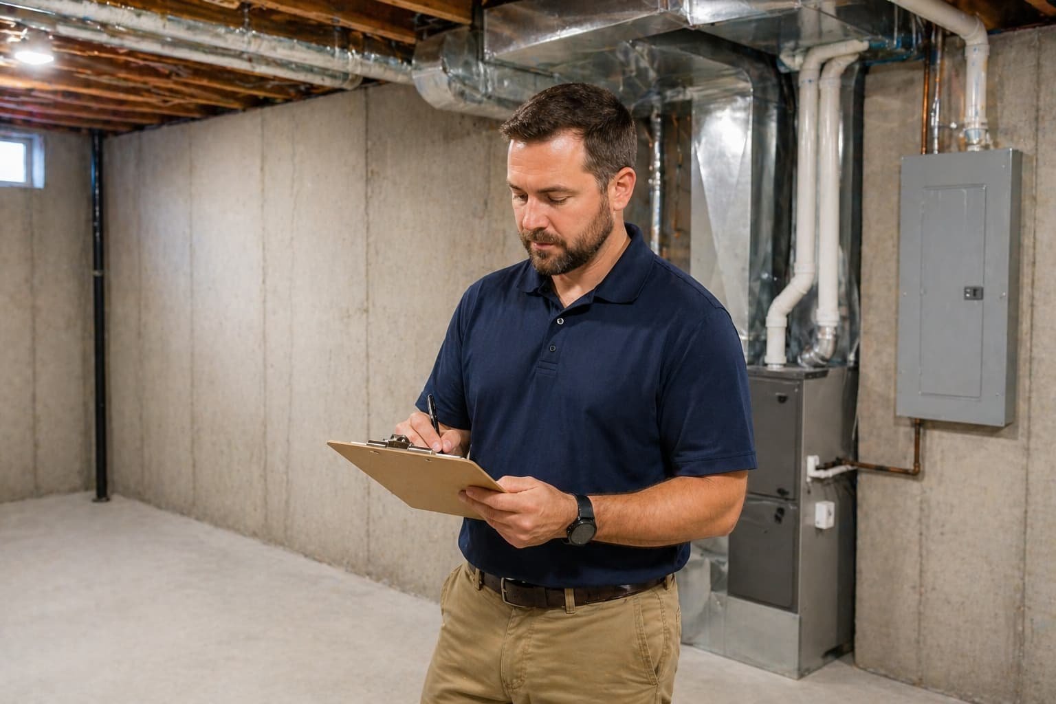 Foundation repair Christiansburg VA — new construction settlement inspection